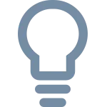 Lightbulb SVG Icon
